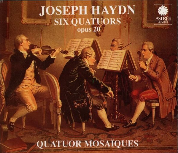 Haydn : Six Quatuors Opus 20 (현악 사중주 OP.20 전 6곡) - 모자이크 4중주단 (Quatuor Mosaiques) (France발매)(2CD)