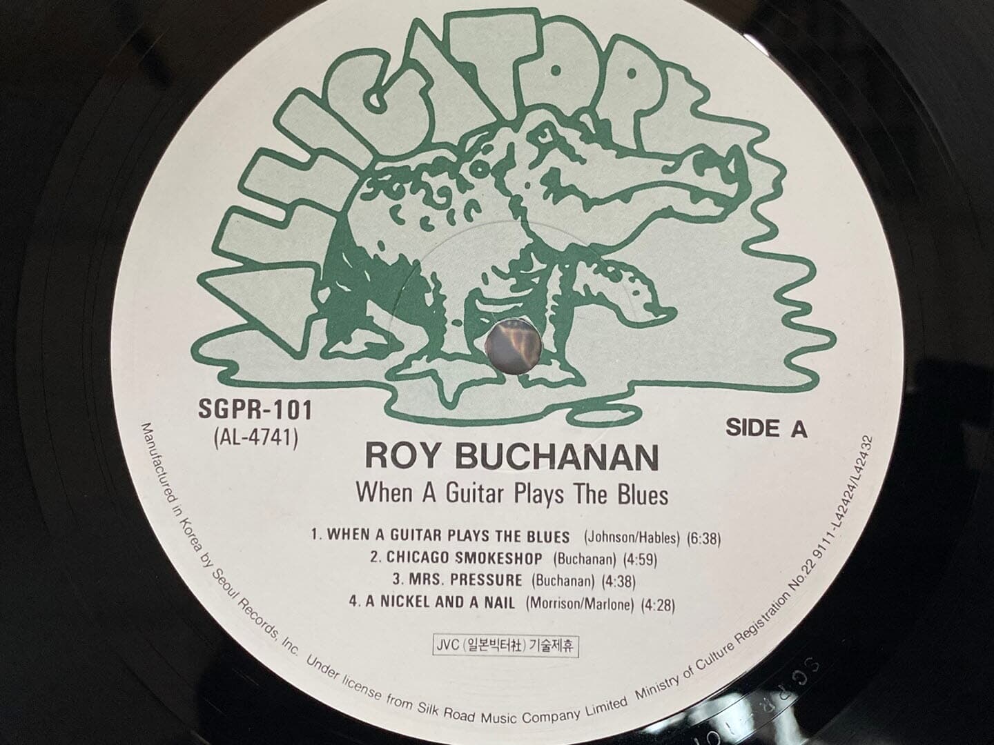 [LP] 로이 부캐넌 - Roy Buchanan - When A Guitar Plays The Blues LP [서울-라이센스반]