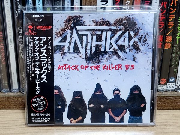 (일본반) Anthrax - Attack Of The Killer B&#39;s