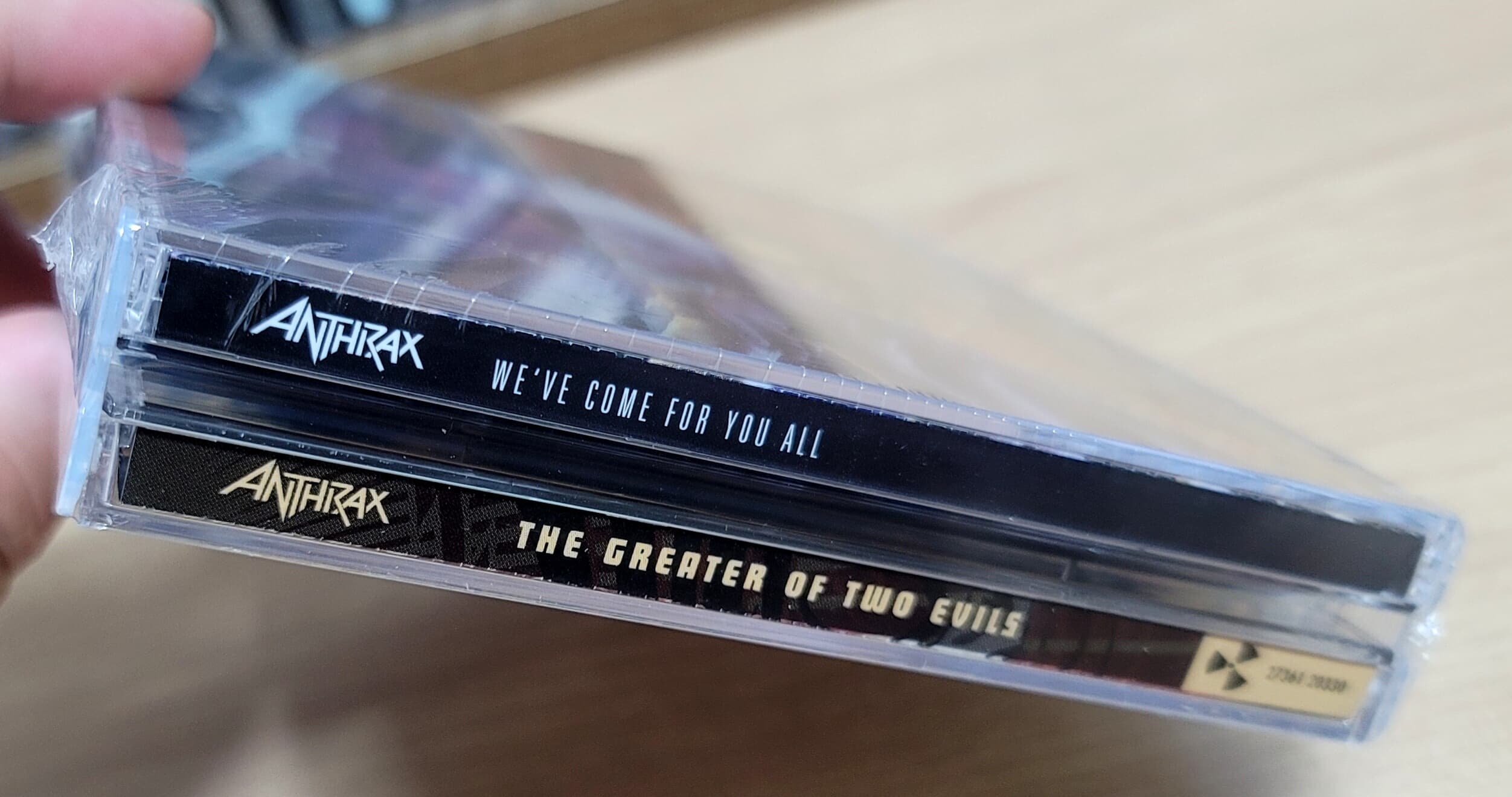 (미개봉 2CD 수입) Anthrax - Weve Come For You All / The Greater Of Two Evils
