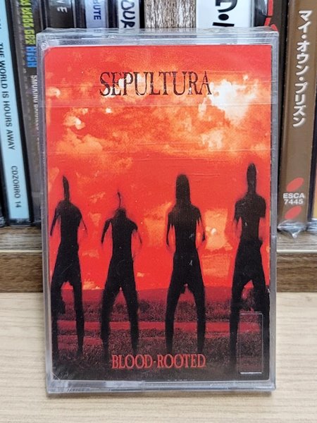 (미개봉 카세트테이프) Sepultura (세풀투라) - Blood-Rooted