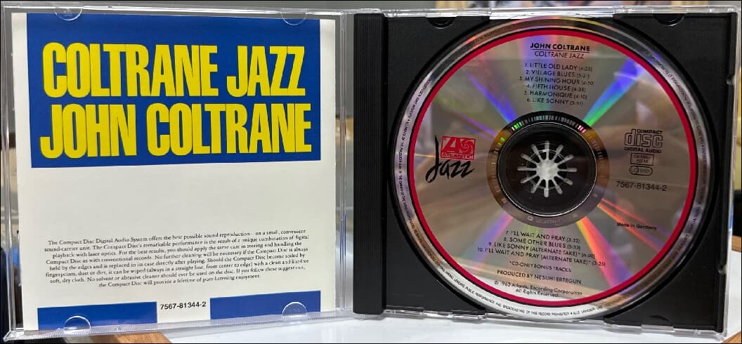 존 콜트레인 (John Coltrane) - Coltrane Jazz (유럽발매)