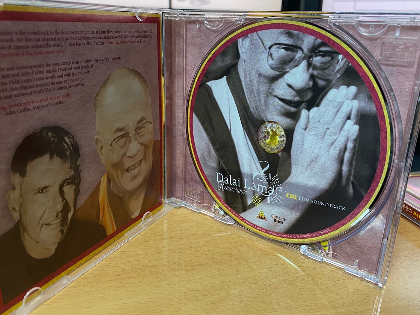 달라이 라마 르네상스 - Dalai Lama Renaissance OST 2Cds [1CD OST+1CD 명상음악]