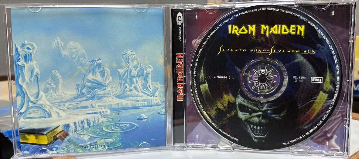 아이언 메이든 (Iron Maiden) - Seventh Son Of A Seventh Son(EU발매)
