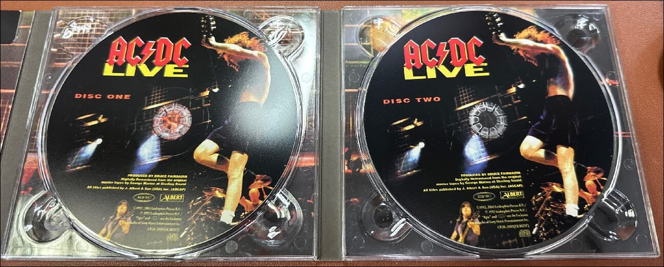 에이씨디씨 (AC/DC)  - Live (Remaster/Digipack) (2CD)