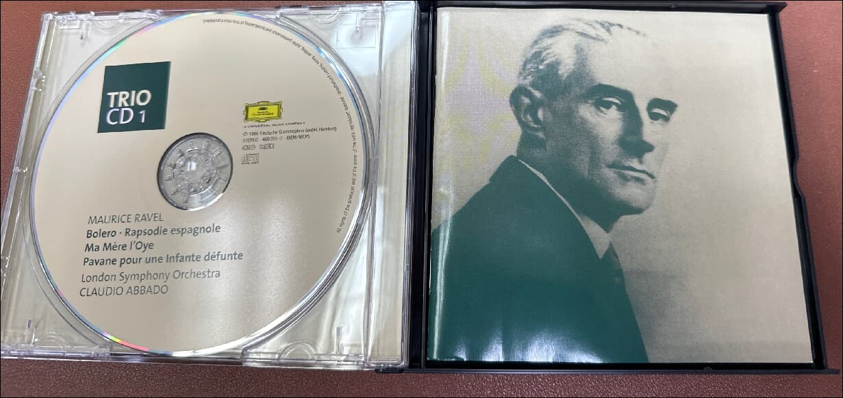 Ravel : Complete Orchestral Works (관현악 작품집) -  클라우디오 아바도 (Claudio Abbado)(3CD) (EU발매)