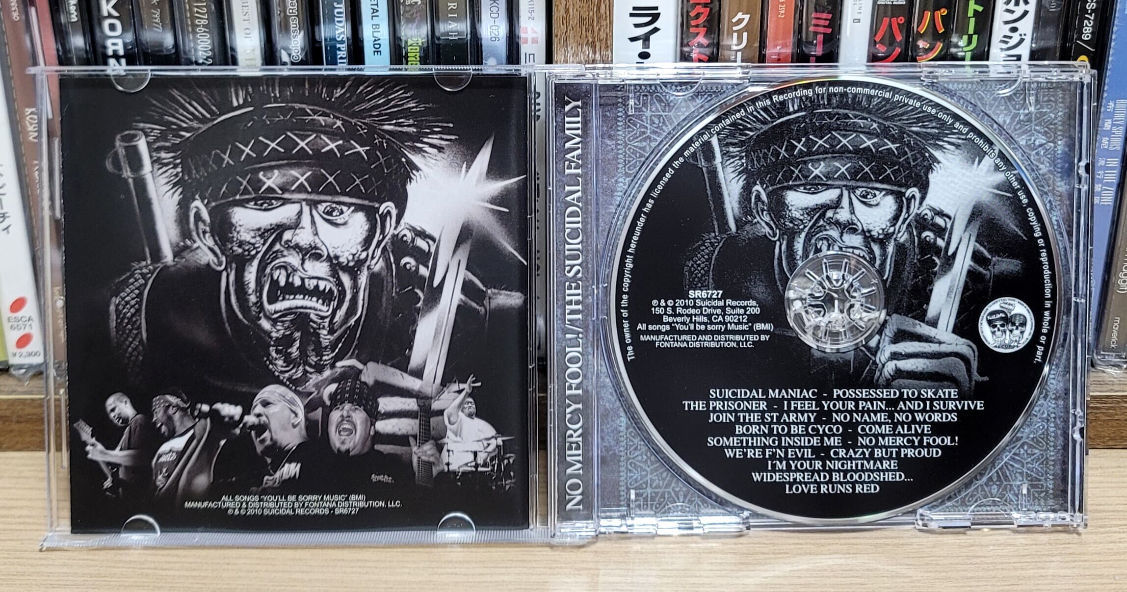 (미국반) Suicidal Tendencies - No Mercy Fool! / The Suicidal Family