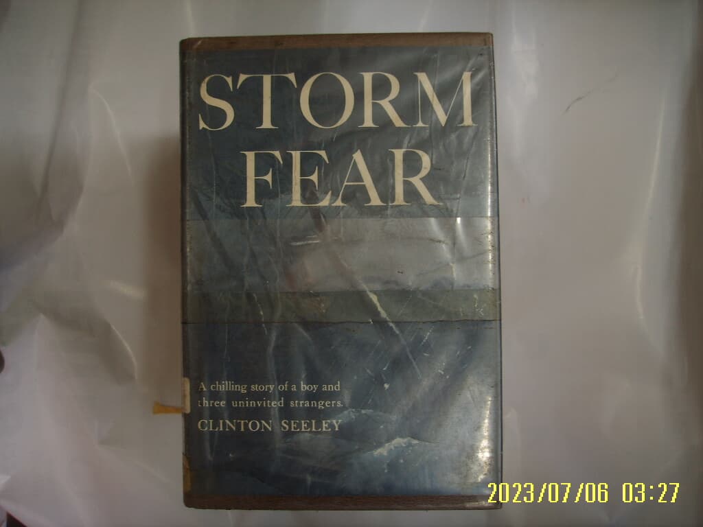 CLINTON SEELEY / Henry Holt and .. 외국판/ STORM FEAR A chilling story .. -사진.꼭상세란참조