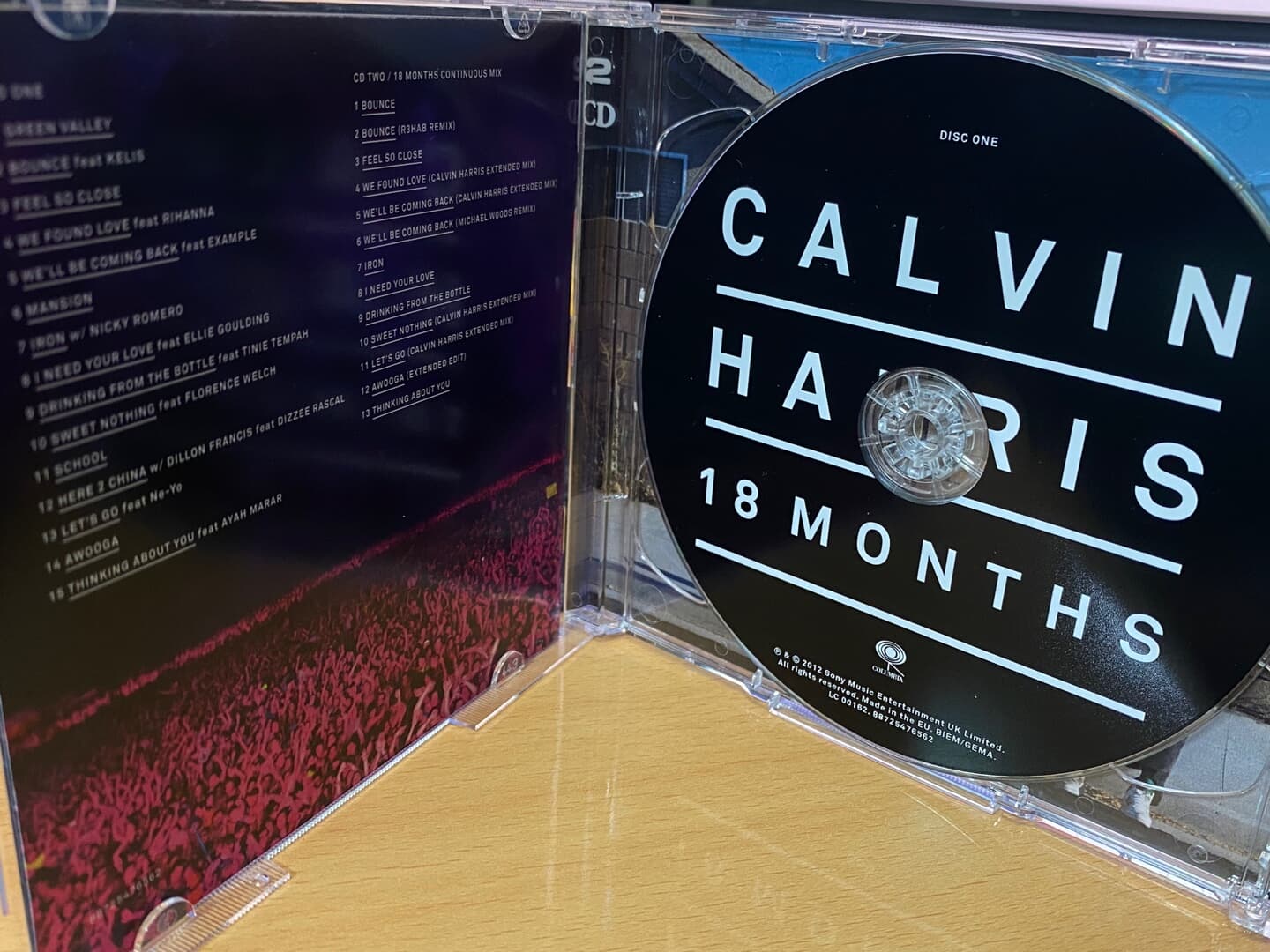 캘빈 해리스 - Calvin Harris - 18 Months 2Cds [E.U발매]