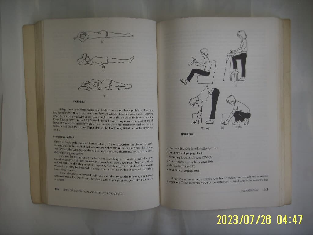 BUD GETCHELL / JOHN WILEY and SONS / 3판 PHYSICAL FITNESS A Way of Life -외국판. 꼭 상세란참조