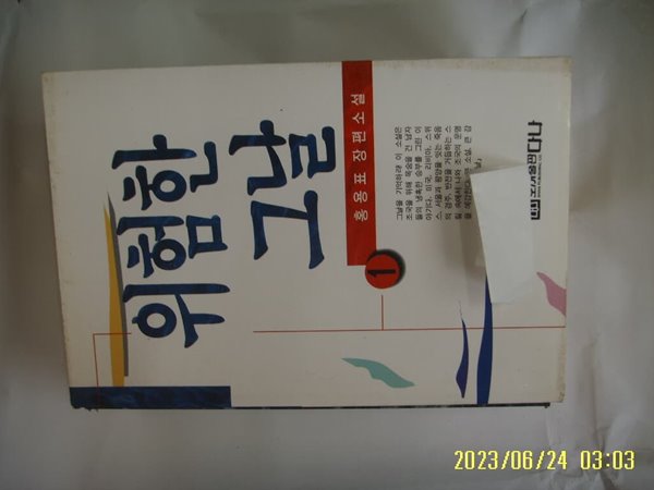 홍용표 소설 / 다나 / 위험한 그날 1 (완결 모름) -대여점용. 95년.초판. 꼭 상세란참조