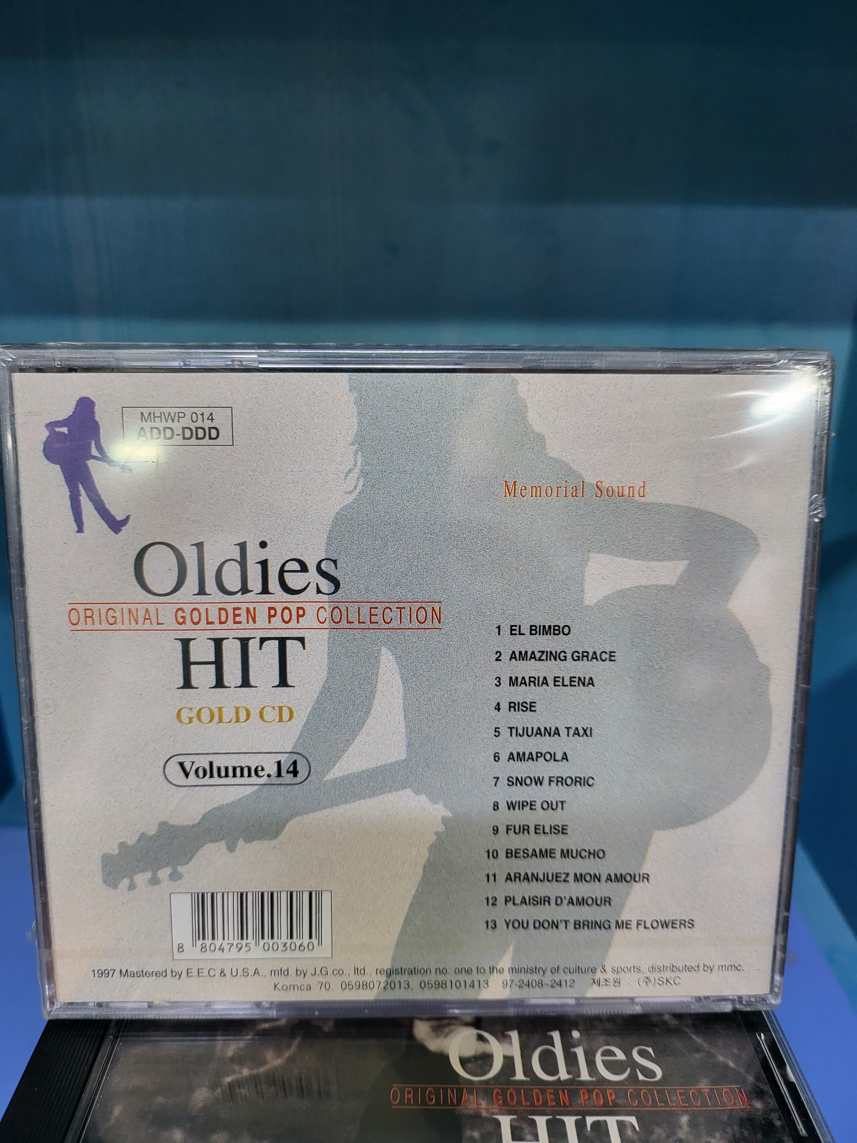 Oldies original Golden pop Collection Hit Gold CD Vol.14