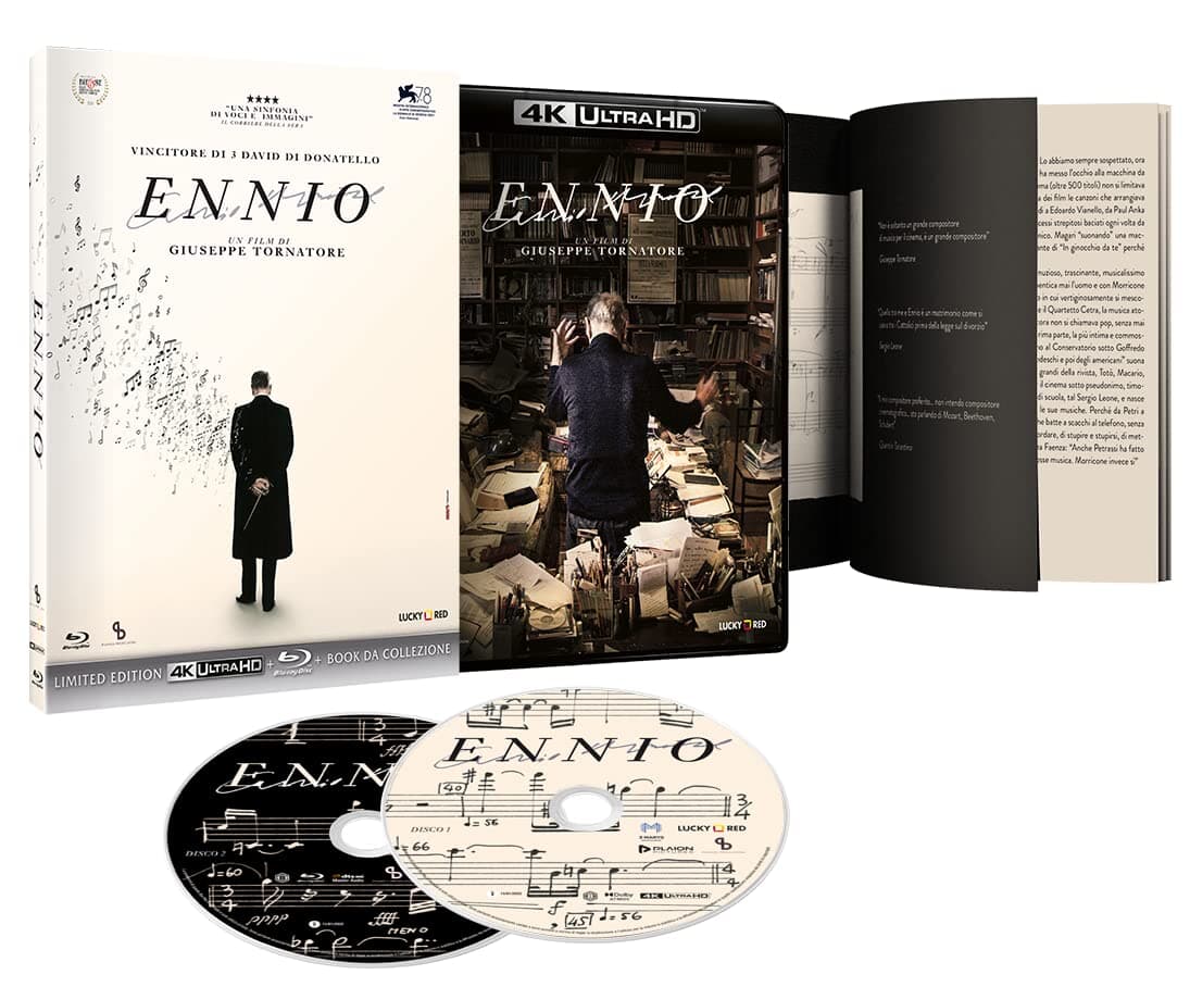 Ennio (4K UHD + Blu-ray + booklet) 엔니오 : 더 마에스트로