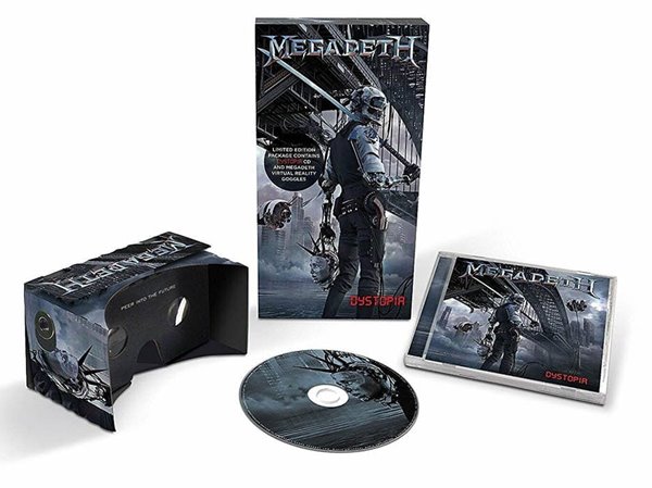 Megadeth - Dystopia [CD with 2 bonus tracks + Virtual Reality Goggle]