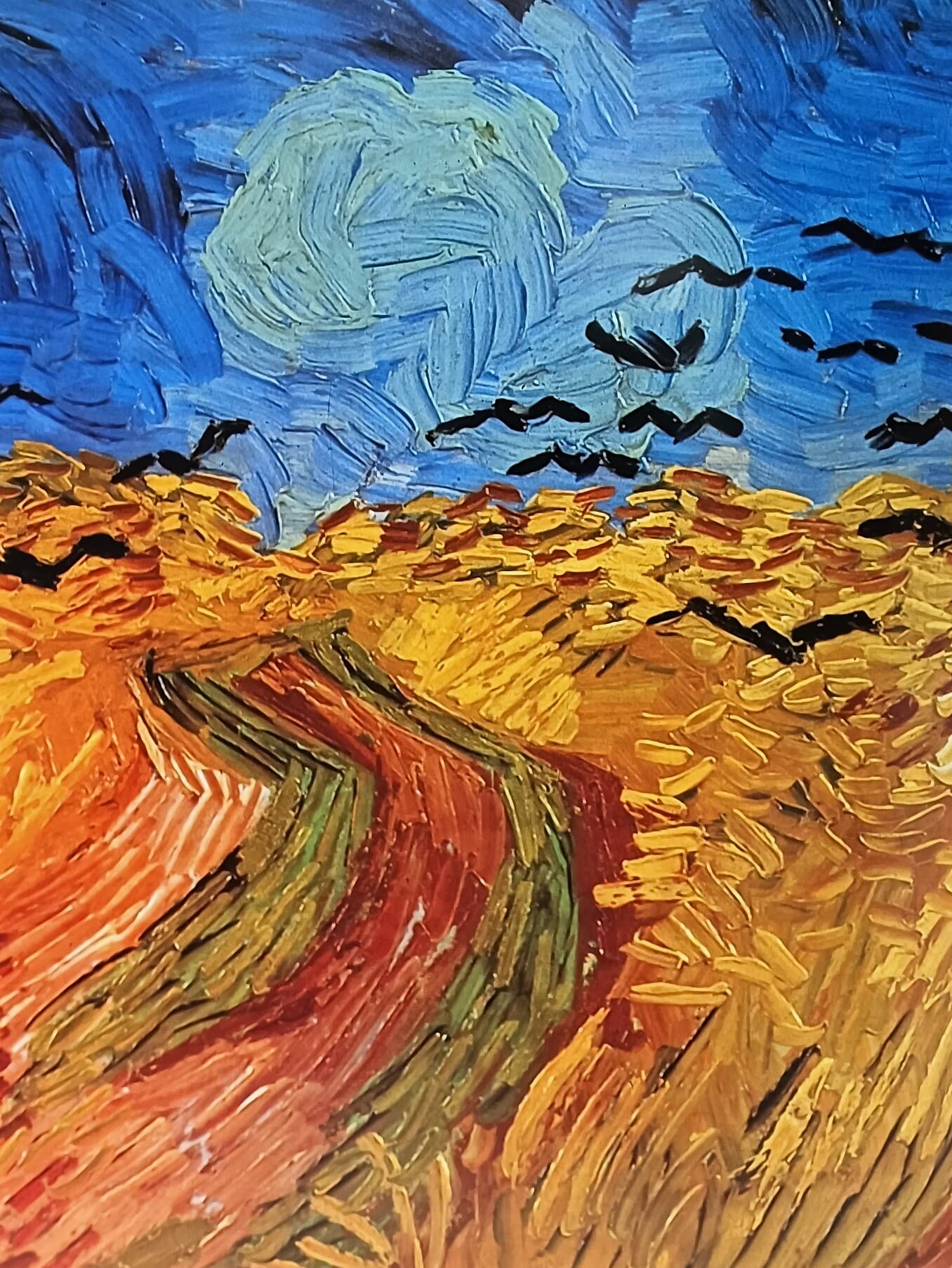 반 고호(Van Gogh-일본판) -고호 영혼의 일기-컬러아주 선명함-270/305/35, 314쪽(크고두꺼움)-아래설명참조-