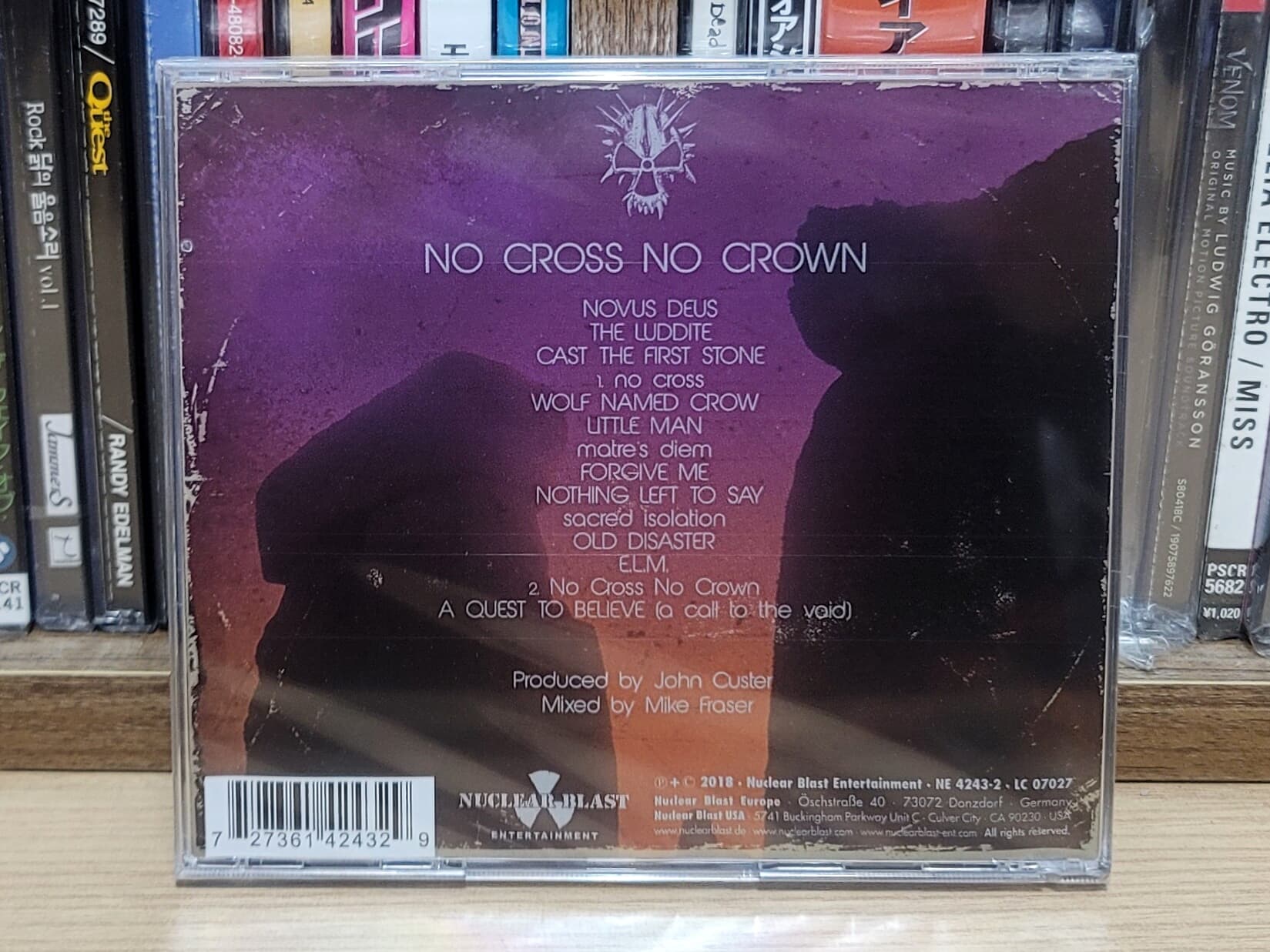 (미개봉 수입반) Corrosion Of Conformity - No Cross No Crown