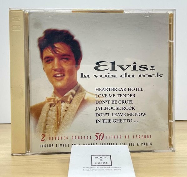 (수입CD)Elvis Presley 2cd La Voix Du Rock / bmg France / 상태 : 상 (설명과 사진 참고)