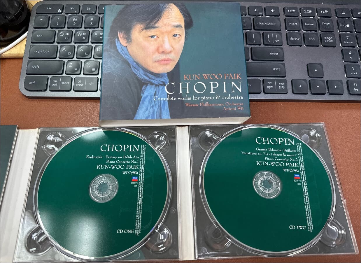 백건우 - Chopin: The Complete Works for Piano & Orchestra(3CD)