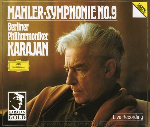 말러 (Gustav Mahler) : Symphonie No. 9 - 카라얀 (Herbert Von Karajan) (2CD) (독일발매)