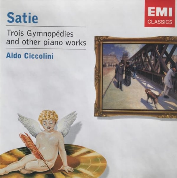 에릭 사티 (Erik Satie) :  Trois Gymnopedies And Other Piano Works - 치콜리니 (Aldo Ciccolini)(EU발매)