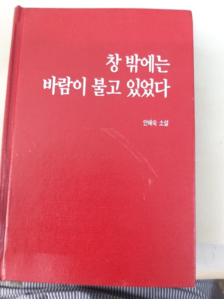 창밖에는 바람이 불고 있었다