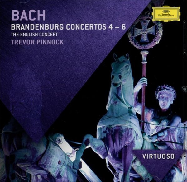 Bach : 브란덴부르크 협주곡  4 / 6  -피녹 (Trevor Pinnock) (EU발매)  