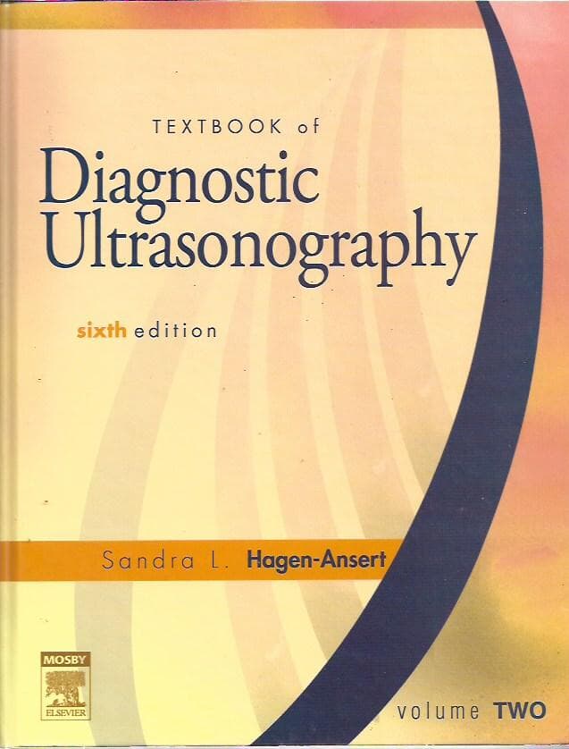 Textbook of Diagnostic Ultrasonography 6th/E, Vol. 2 [양장]