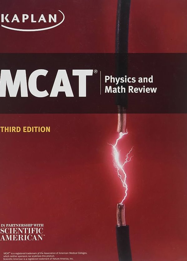 Kaplan MCAT Physics and Math Review 3rd Edition