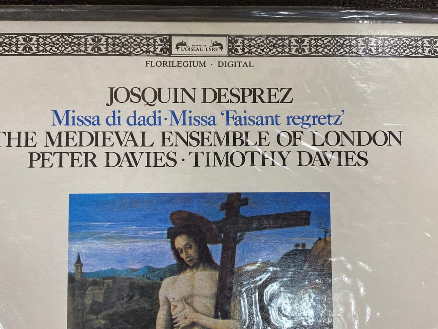 [LP] 피터 데이비스 - Peter Davies - Desprez Missa Di Dadi, Missa Faisant Regretz LP [미개봉] [성음-라이센스반]