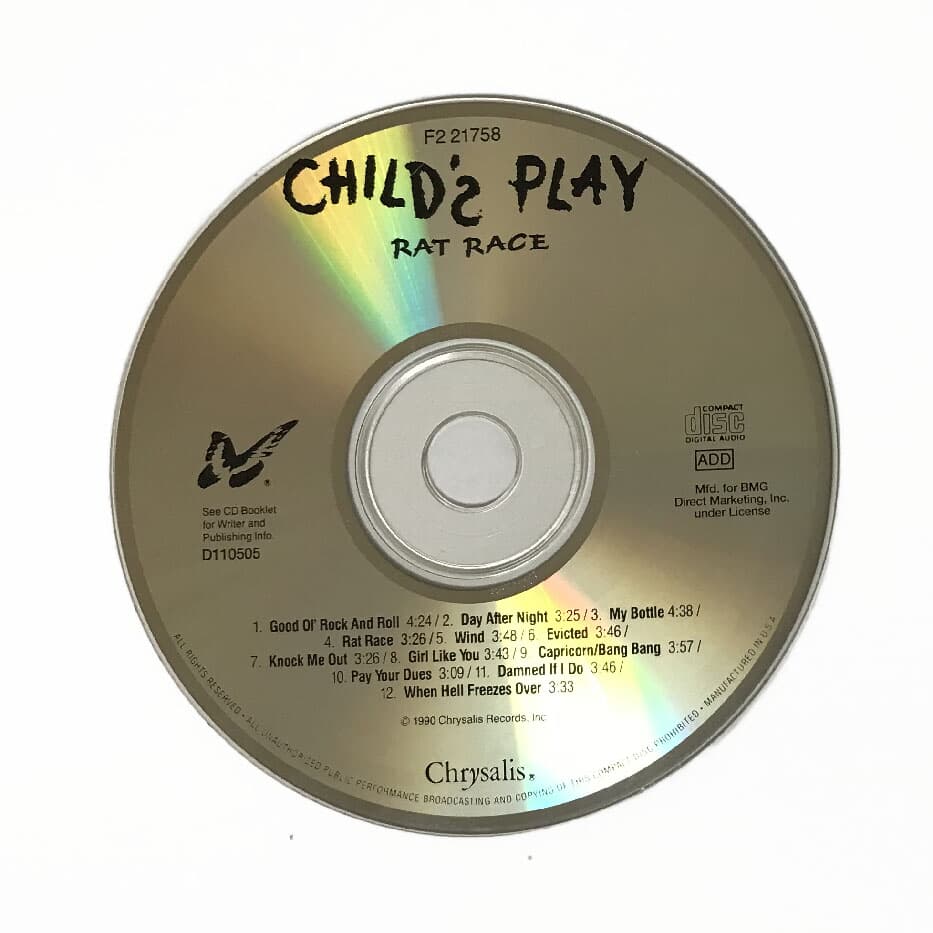 [희소 CD] Child‘s Play - Rat Race