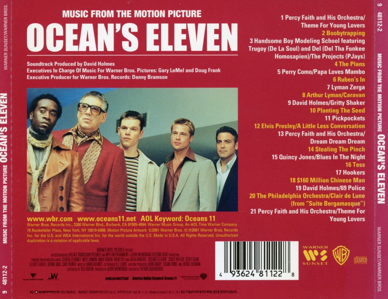 오션스 일레븐 - Ocean‘s Eleven OST