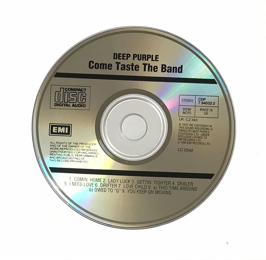 [수입CD] Deep Purple - Come Taste The Band