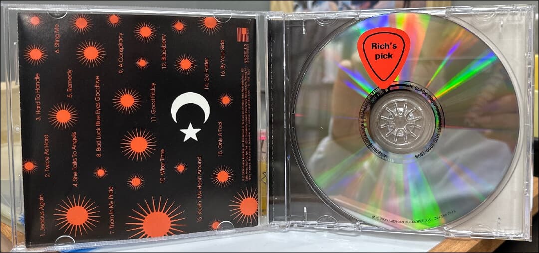 블랙 크로우스 (The Black Crowes) - Greatest Hits 1990-1999 (US발매)