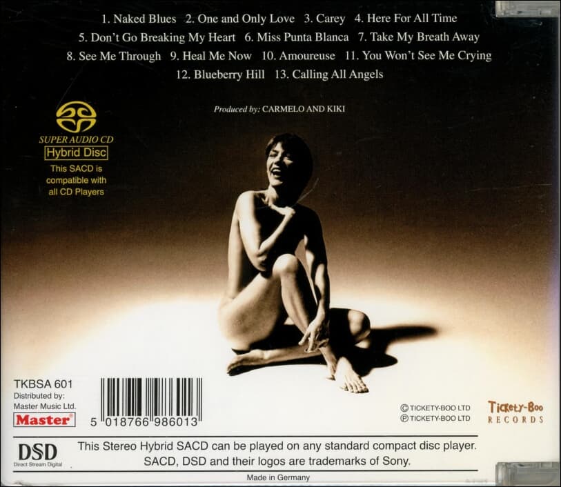키키 디 (Kiki Dee) - Almost Naked Kiki Dee Live (SACD)(독일발매)