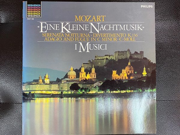 [LP] 이무지치 - I Musici - Mozart Eine Kleine Nachtmusik Serenata Notturna  C-Moll LP [홀랜드반]