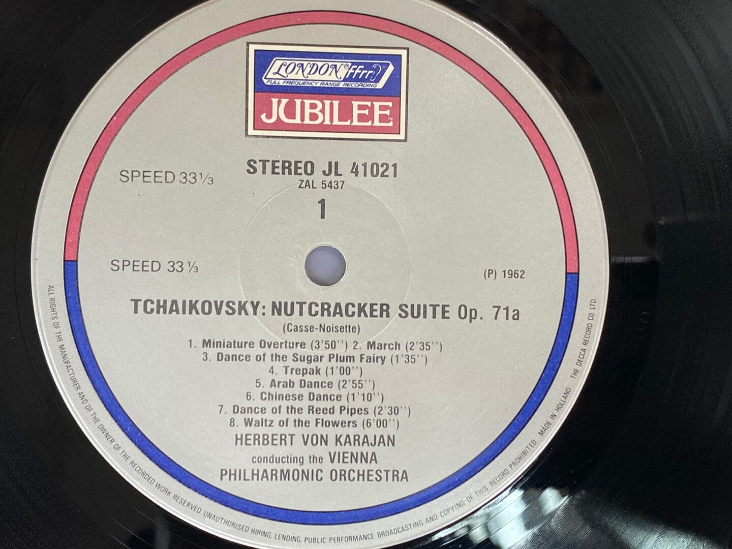 [LP] 카라얀 - Karajan - Tschaikowsky Nutcracker Suite , Romeo & Juliet LP [U.S반]