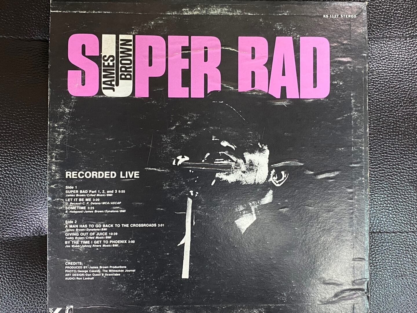 [LP] 제임스 브라운 - James Brown ?- Super Bad LP [U.S반]