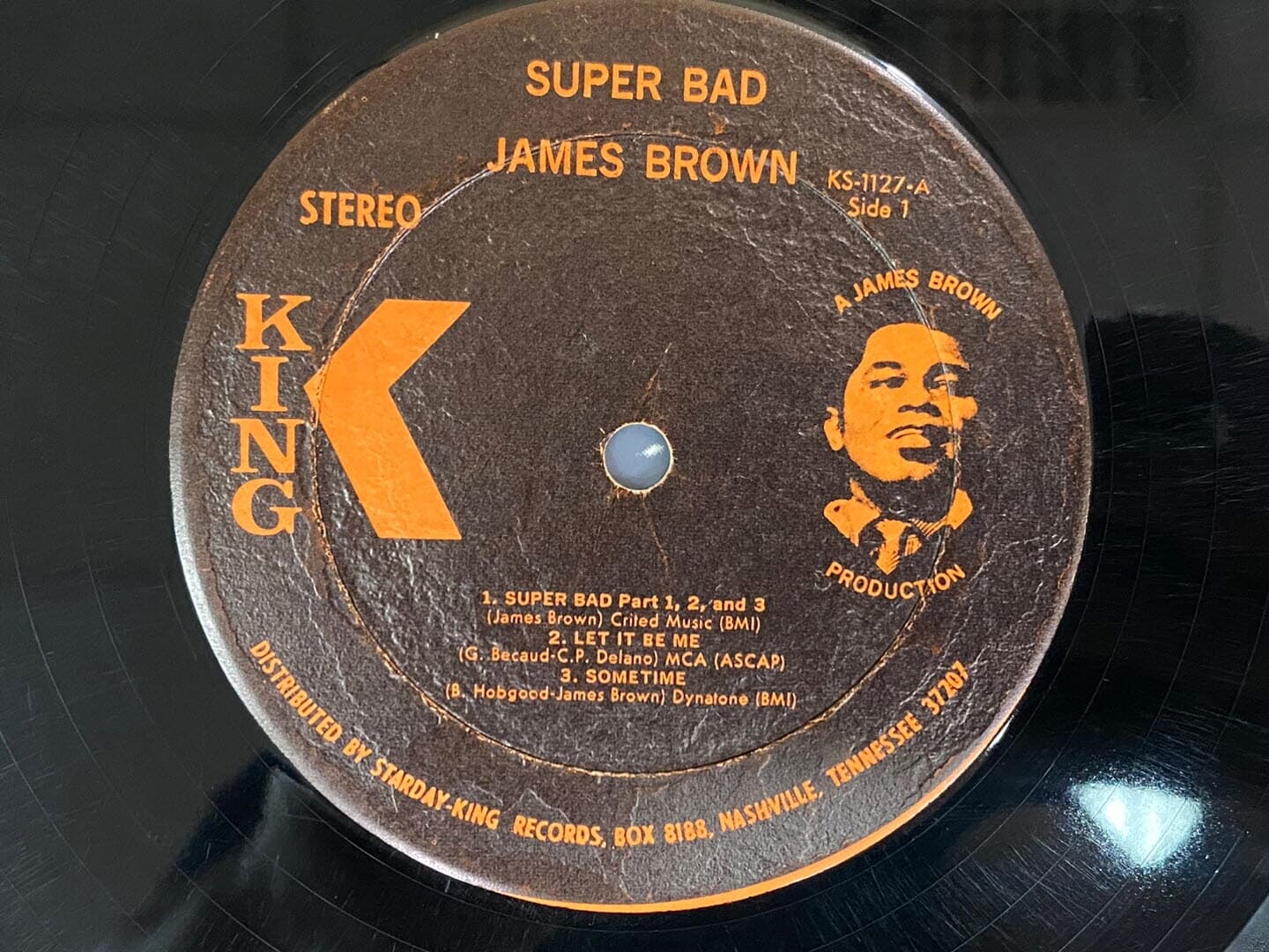 [LP] 제임스 브라운 - James Brown ?- Super Bad LP [U.S반]