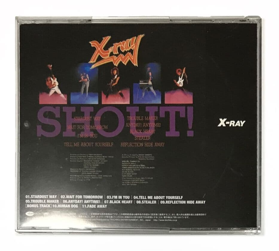 [일본락CD] X-Ray - Shout!