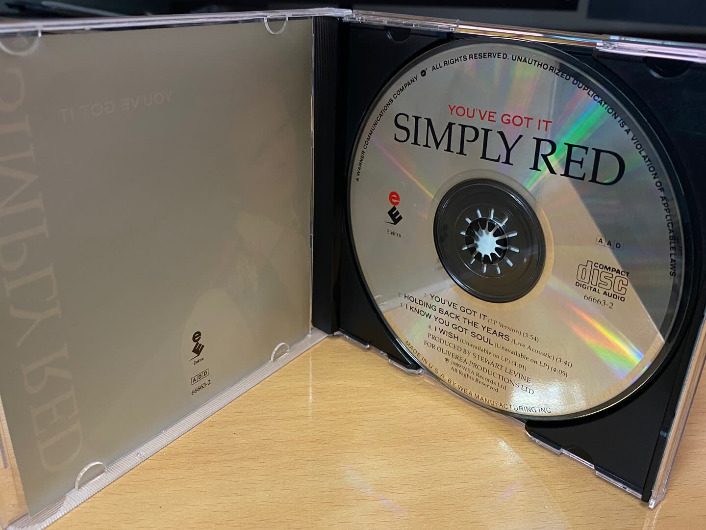 심플리 레드 - Simply Red - You've Got It [Single] [U.S발매]