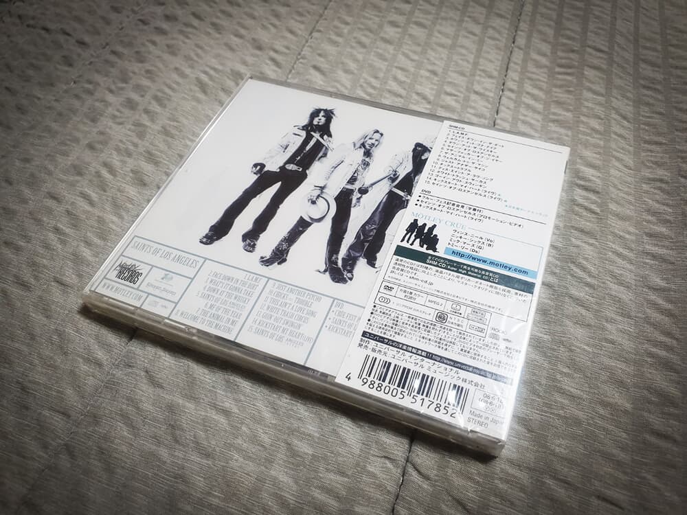 Motley Crue - Saint of Los Angeles (SHM CD+DVD) [일본반/절판/레어/미개봉신품]