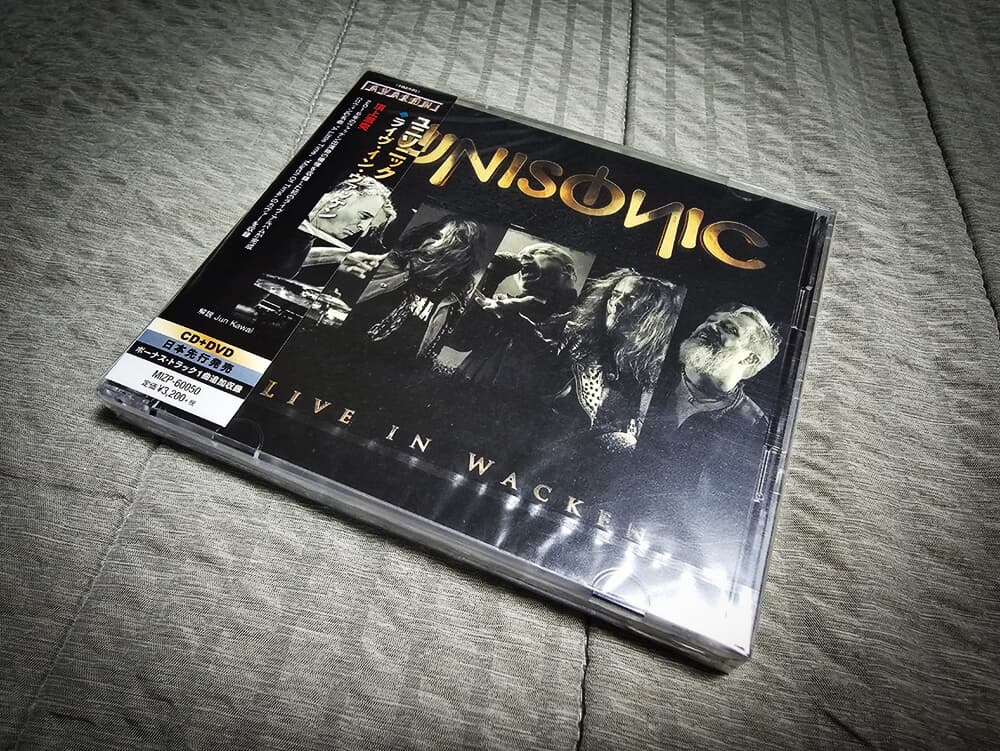 Unisonic (카이한센, 마이클키즈케) - Live in Wacken (CD+DVD) [일본반/미개봉신품]
