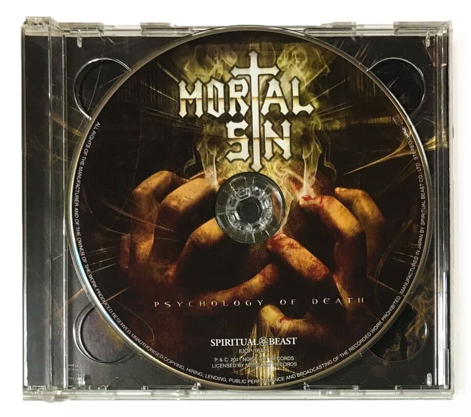 [수입CD] Mortal Sin - Psychology Of Death