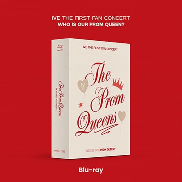 아이브 첫 팬콘서트 블루레이/안유진 스타쉽 스퀘이 포토카드 특전 포함/IVE THE FIRST FAN CONCERT The Prom Queens BLU-RAY/비닐랩핑된 미개봉 새상품