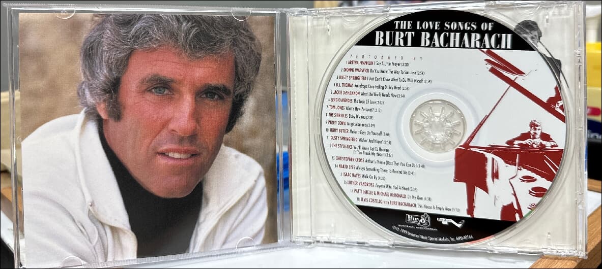 The Love Songs Of Burt Bacharach - V.A