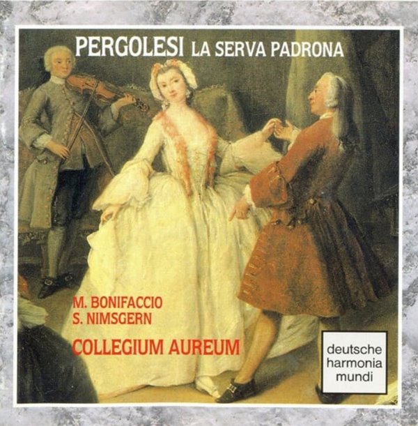 페르골레시 (Pergolesi) : La Serva Padrona (마님의 된 하녀) - 카위컨 (Sigiswald Kuijken) (US발매)