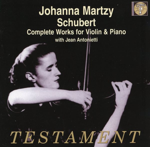 요한나 마르치 - Johanna Martzy - Schubert Complete Works For Violin &amp; Piano 2Cds [U.K발매]