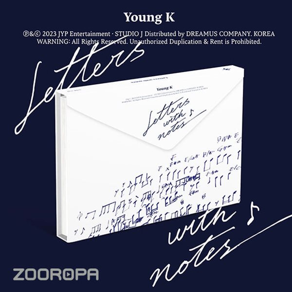 [미개봉/주로파] 데이식스 영케이 Young K DAY6 Letters with notes