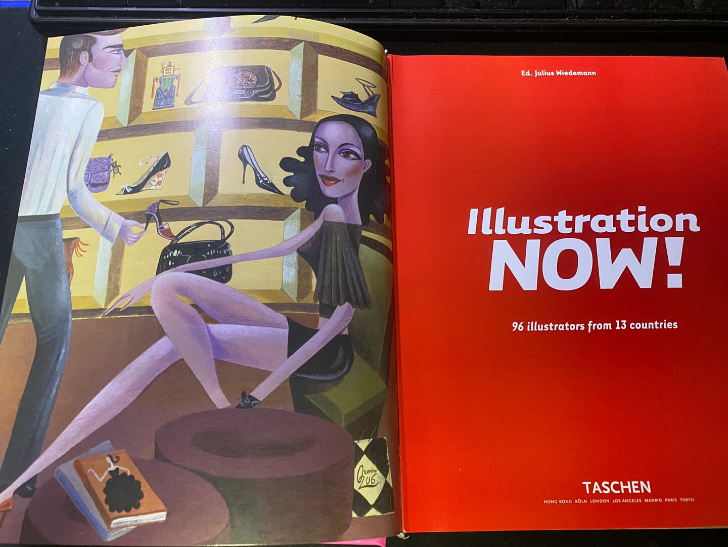 Illustration Now. TASCHEN 2008. 일러스트 모음집. 
