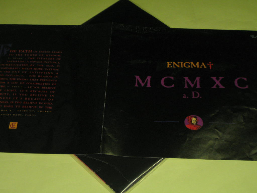 Enigma - MCMXC a.D.  The Limited Edition ,,, LP음반